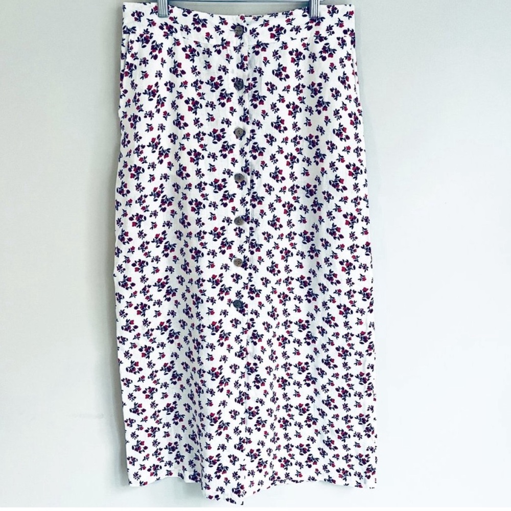 Cynthia Rowley Linen Maxi Skirt